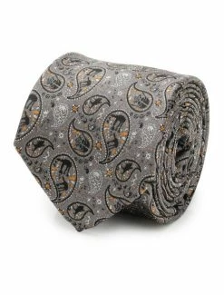 Best reviews of ๐ Star Wars Battle of Hoth Paisley Gray Men's Tie ๐