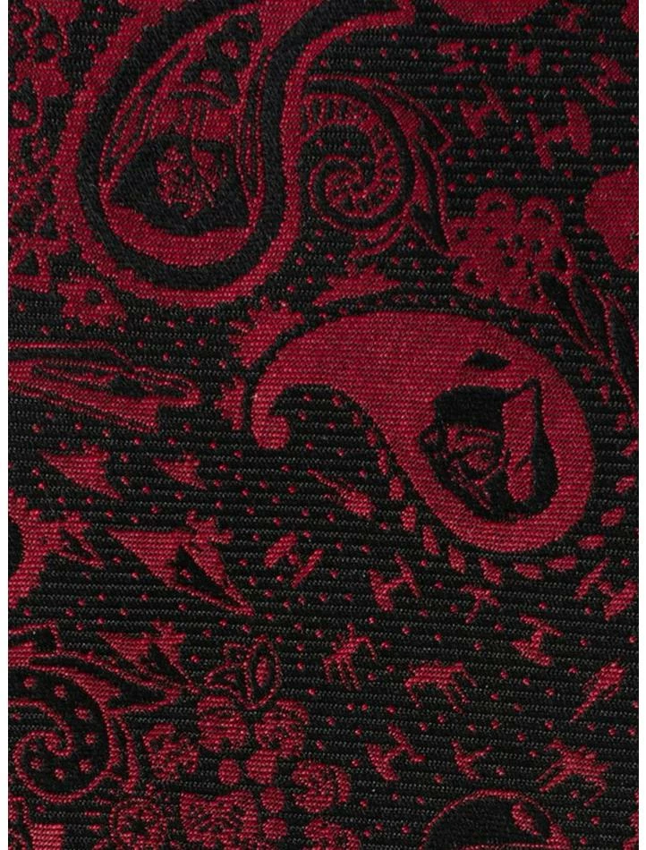 Wholesale ๐งจ Star Wars Darth Vader Paisley Black and Red Men's Tie ๐ 6 Wholesale ๐งจ Star Wars Darth Vader Paisley Black and Red Men's Tie ๐ - Image 4