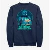 Outlet ✔️ Star Wars The Mandalorian Best Father in the Galaxy Sweatshirt 🎉 -Star Wars Clothing Sales 20001024 hi