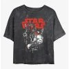 Best Pirce 🤩 Star Wars Boba Fett Pose Mineral Wash 👧 Girls Crop T-Shirt 👏 -Star Wars Clothing Sales 20001154 hi
