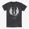 Hot Sale ⭐ Star Wars Shattered Jedi Logo Mineral Wash T-Shirt 🔔 -Star Wars Clothing Sales 20001239 hi