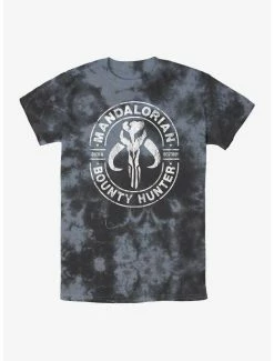 Brand new 👍 Star Wars The Mandalorian Gun For Hire Tie-Dye T-Shirt 😍