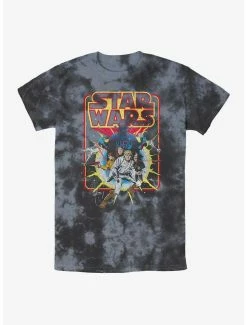 Best deal 🛒 Star Wars Old School Comic Tie-Dye T-Shirt ⌛