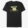 Outlet 🛒 Star Wars The Mandalorian Grogu Eating Candies T-Shirt ❤️ -Star Wars Clothing Sales 20070162 hi