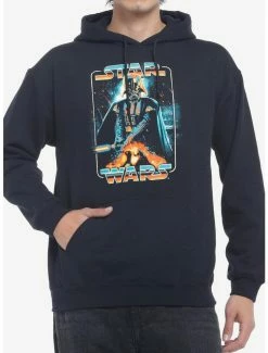 Outlet 😉 Star Wars Darth Vader Vintage Graphic Hoodie ✔️