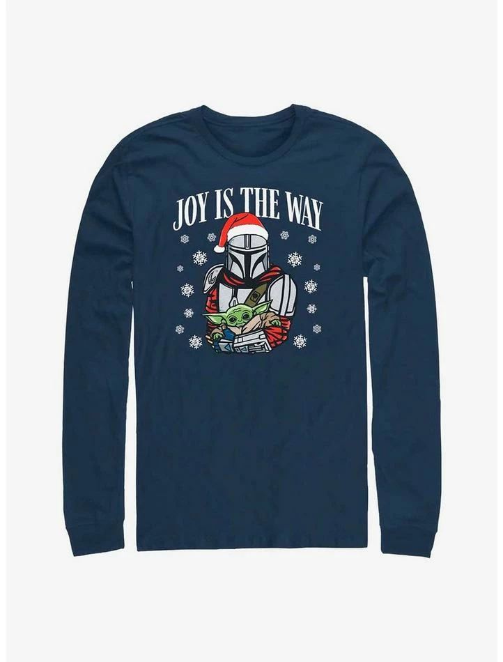 Hot Sale ๐งจ Star Wars The Mandalorian Joy Is The Way Long-Sleeve T-Shirt ๐ 3 Hot Sale ๐งจ Star Wars The Mandalorian Joy Is The Way Long-Sleeve T-Shirt ๐