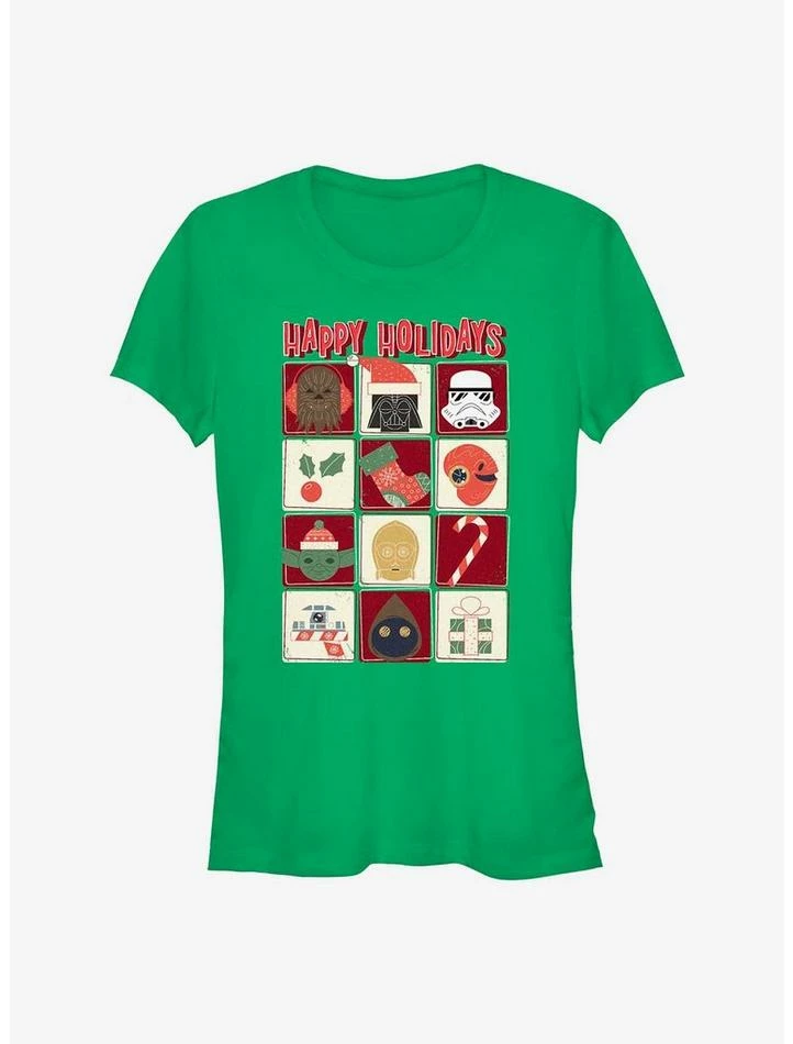 New โจ Star Wars Holiday Icons ๐ง Girls T-Shirt ๐ 3 New โจ Star Wars Holiday Icons ๐ง Girls T-Shirt ๐