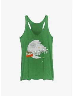 Wholesale 👏 Star Wars ❄ Christmas Death Star 👧 Girls Tank ❤️