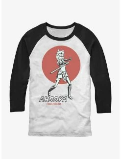 Best Pirce 👏 Star Wars: Forces of Destiny Ahsoka Sunset Raglan T-Shirt 🔥