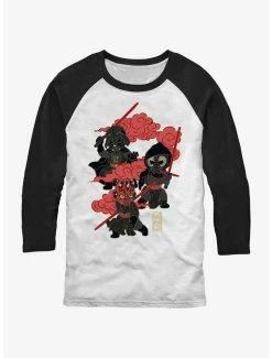 Brand new 🎁 Star Wars Chibi Dark Side Raglan T-Shirt 🔥