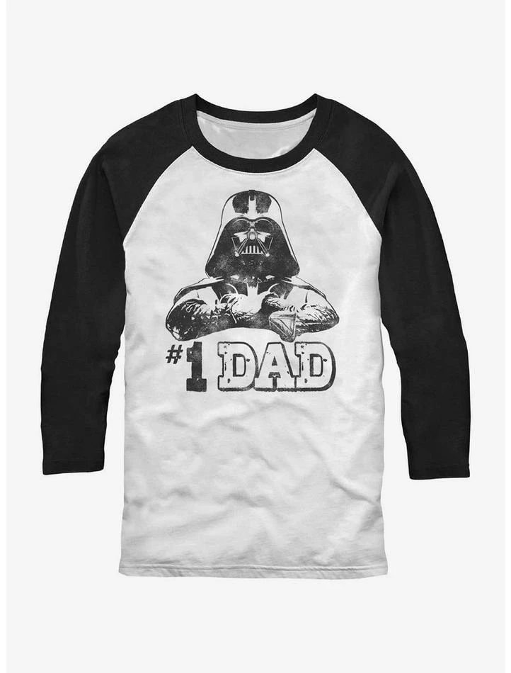 Outlet β Star Wars Vader Dad Raglan T-Shirt π 3 Outlet β Star Wars Vader Dad Raglan T-Shirt π