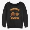 Best Pirce ๐ Star Wars The Mandalorian Merry Force Gingerbread Cookie ๐ง Girls Slouchy Sweatshirt โ 1 Best Pirce ๐ Star Wars The Mandalorian Merry Force Gingerbread Cookie ๐ง Girls Slouchy Sweatshirt โ -Star Wars Clothing Sales 20113130 hi