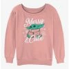 Cheapest ❤️ Star Wars The Mandalorian Merry and Cute Child 👧 Girls Slouchy Sweatshirt 🤩 -Star Wars Clothing Sales 20113137 hi