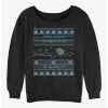 Flash Sale 😍 Star Wars Falcon Attack Ugly 🎁 Christmas 👧 Girls Slouchy Sweatshirt 👏 -Star Wars Clothing Sales 20113291 hi