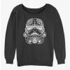 Best Sale 🔥 Star Wars Sugar Skull Troop 👧 Girls Slouchy Sweatshirt 🥰 -Star Wars Clothing Sales 20113431 hi