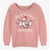 Best deal 🛒 Star Wars: Episode VIII - The Last Jedi BB It's Cold Outside 👧 Girls Slouchy Sweatshirt 🥰 -Star Wars Clothing Sales 20113508 hi