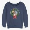 Discount ✨ Star Wars: The Rise Of Skywalker Droid Holiday Greetings 👧 Girls Slouchy Sweatshirt 😉 -Star Wars Clothing Sales 20113515 hi