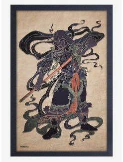 Best Pirce ⌛ Star Wars Japanese Vader Framed Wood Wall Art 🔥