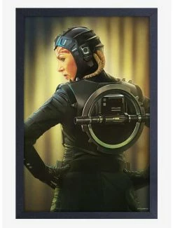 Best Pirce 👍 Star Wars Obi-Wan Inquisitor Framed Wood Wall Art 💯