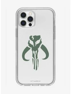Hot Sale ๐ Star Wars The Mandalorian Mythosaur Symmertry Series Clear iPhone 12 / iPhone 12 Pro Case ๐งจ