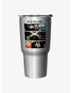 Hot Sale ⭐ Star Wars Obi Wan vs Darth Vader Battle Sequence Travel Mug 👏