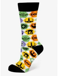 Best reviews of 🛒 Star Wars Icons Multicolor Crew 🧦 Socks 😀