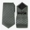 Coupon 🌟 Star Wars The Mandalorian The Child "The Force is Strong With This One" Men's Tie 😀 -Star Wars Clothing Sales 20138907 hi