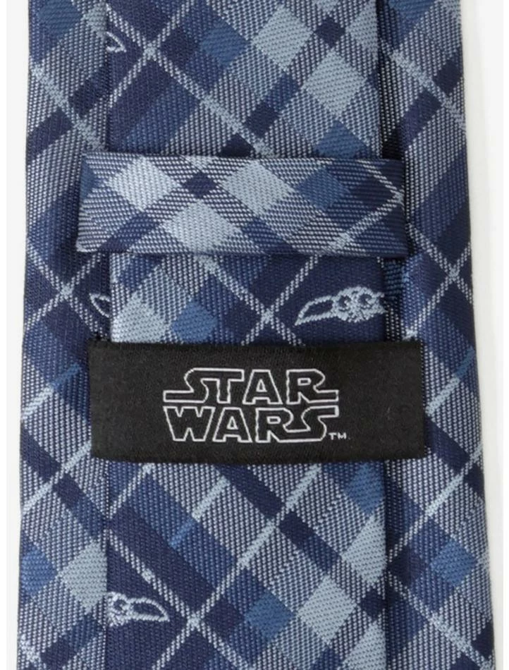 Deals ๐ Star Wars The Mandalorian The Child Plaid Blue Men's Tie ๐ 7 Deals ๐ Star Wars The Mandalorian The Child Plaid Blue Men's Tie ๐ - Image 5