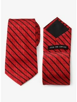 Flash Sale 😉 Star Wars Darth Vader "Join the Empire" Stripe Men's Tie 👏