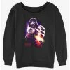 Brand new 🔔 Star Wars Neon Vader 👧 Girls Slouchy Sweatshirt 👍 -Star Wars Clothing Sales 20166254 hi