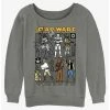 Best deal 🎁 Star Wars Star Crew 👧 Girls Slouchy Sweatshirt 😍