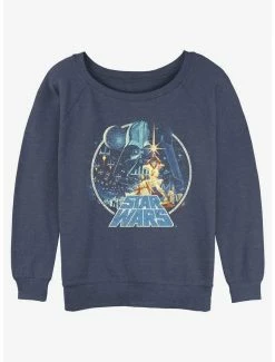 Buy ✔️ Star Wars Vintage Victory 👧 Girls Slouchy Sweatshirt 🔔