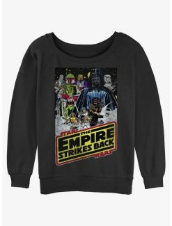 Wholesale 🌟 Star Wars The Empire Strikes Back 👧 Girls Slouchy Sweatshirt 💯