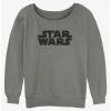 Brand new 🔥 Star Wars Logo 👧 Girls Slouchy Sweatshirt 😀 -Star Wars Clothing Sales 20167417 hi