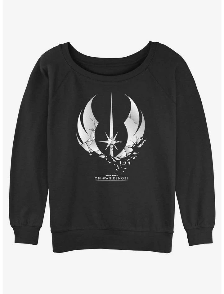 Discount ๐ Star Wars Shattered Jedi Logo ๐ง Girls Slouchy Sweatshirt โญ 3 Discount ๐ Star Wars Shattered Jedi Logo ๐ง Girls Slouchy Sweatshirt โญ
