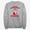New 👏 Star Wars The Mandalorian Grogu For 🎅 Christmas Sweatshirt 🧨