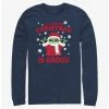 Promo 🎁 Star Wars The Mandalorian Grogu For 🔔 Christmas Long-Sleeve T-Shirt 😉