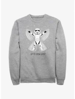 Buy 🤩 Star Wars Storm Trooper Snow Angel Sweatshirt ❤️
