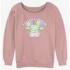 Buy 🧨 Star Wars The Mandalorian Meditate Kindness 👧 Girls Slouchy Sweatshirt 🤩 -Star Wars Clothing Sales 20206949 hi