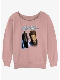 Buy 😉 Star Wars Anakin Lightsaber 👧 Girls Slouchy Sweatshirt 💯