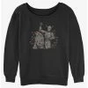 Discount 🔔 Star Wars Holiday Droids R2-D2 and C-3PO 👧 Girls Slouchy Sweatshirt 🤩 -Star Wars Clothing Sales 20207106 hi