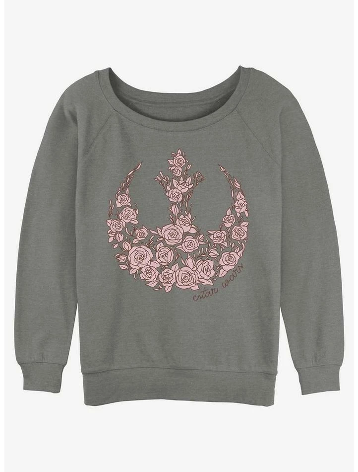 New ๐ Star Wars Rose Rebel ๐ง Girls Slouchy Sweatshirt ๐ 3 New ๐ Star Wars Rose Rebel ๐ง Girls Slouchy Sweatshirt ๐