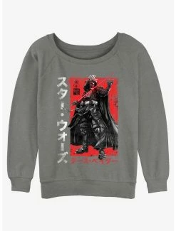 Wholesale 🌟 Star Wars Visions Samurai 👧 Girls Slouchy Sweatshirt 🥰