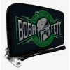 Cheap 😉 Star Wars The Book of Boba Fett a New Boss Galactic Outlaw Zip Around Wallet ✨ -Star Wars Clothing Sales 20214692 hi
