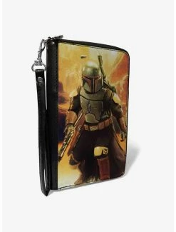 Best reviews of 🧨 Star Wars The Book of Boba Fett Vivid Action Pose Zip Around Wallet 🛒