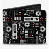 Cheap 🔔 Star Wars Darth Vader Icons Collage Bifold Wallet 😍 -Star Wars Clothing Sales 20215312 hi
