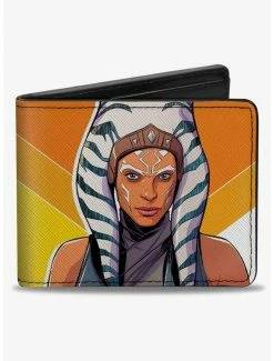Cheapest 👍 Star Wars The Mandalorian Ahsoka Tano Diamond Pose Bifold Wallet ✔️