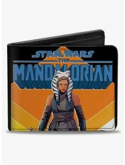 Flash Sale 😍 Star Wars The Mandalorian Ahsoka Tano Diamond Pose Bifold Wallet 🧨