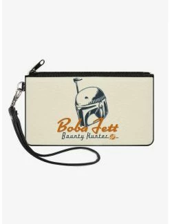 Best reviews of 🎁 Star Wars The Book of Boba Fett Bounty Hunter Helmet Canvas Zip Clutch Wallet 🎉
