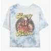 Cheap 👍 Star Wars The Mandalorian Bounty Retro Tie-Dye 👧 Girls Crop T-Shirt 🧨 -Star Wars Clothing Sales 20222232 hi